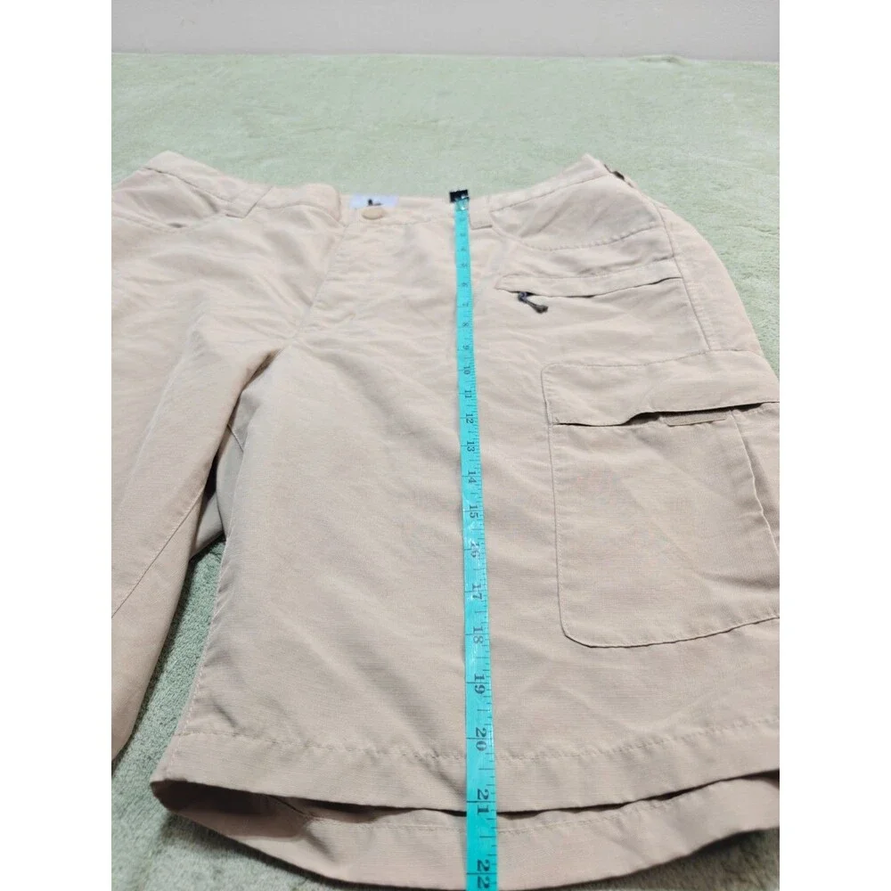 Field & Stream Shorts Mens 2XL Khaki Quick Dry Ripstop Cargo Fishing Utility